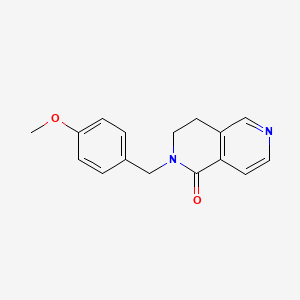 2-(4-Methoxybenzyl)-3,4-dihydro-2,6-naphthyridin-1(2H)-one
