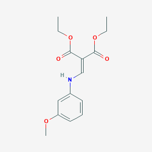 2-[(3-Methoxyphenylamino)-methylene]malonic acid diethyl ester