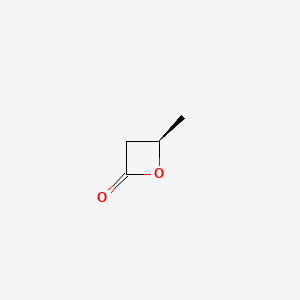 molecular formula C4H6O2 B8809045 (R)-beta-Butyrolactone CAS No. 32082-74-9