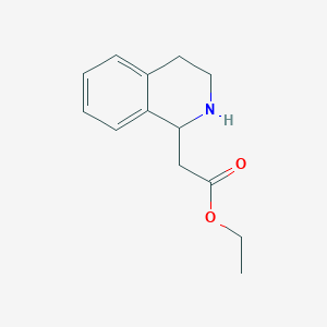Ethyl 2-(1,2,3,4-tetrahydroisoquinolin-1-yl)acetate