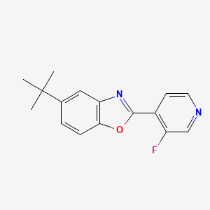5-(tert-Butyl)-2-(3-fluoropyridin-4-yl)benzo[d]oxazole
