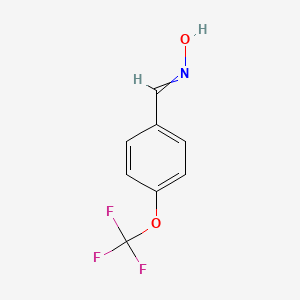 molecular formula C8H6F3NO2 B8809068 4-(trifluoromethoxy)benzaldehyde oxime 