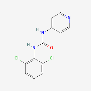Urea, N-(2,6-dichlorophenyl)-N'-4-pyridinyl-