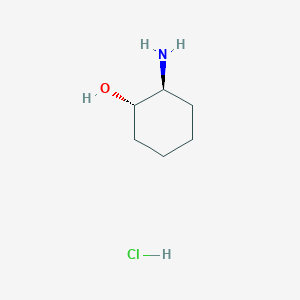molecular formula C6H14ClNO B088091 (1S,2S)-2-Aminocyclohexanol hydrochloride CAS No. 13374-30-6