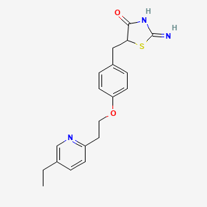 molecular formula C19H21N3O2S B8809203 Pioglitazone 2-Imine 