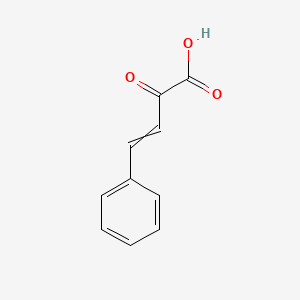molecular formula C10H8O3 B8809229 3-Butenoic acid, 2-oxo-4-phenyl- 