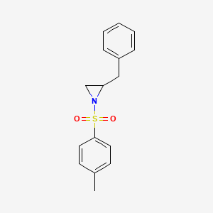 molecular formula C16H17NO2S B8809276 2-benzyl-1-tosylaziridine CAS No. 71535-50-7