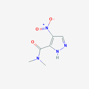N,N-Dimethyl-4-nitro-1H-pyrazole-3-carboxamide