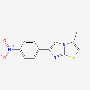 Imidazo[2,1-b]thiazole, 3-methyl-6-(4-nitrophenyl)-