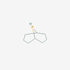 molecular formula C8H15P B088094 9-Phosphabicyclo[3.3.1]nonane CAS No. 13887-02-0