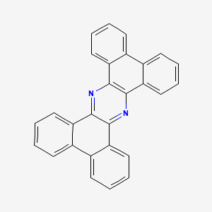molecular formula C28H16N2 B8809405 Tetrabenzo[a,c,H,j]phenazine CAS No. 5162-32-3