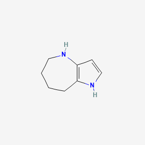 1,4,5,6,7,8-Hexahydropyrrolo[3,2-B]azepine