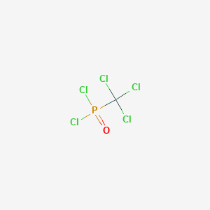 molecular formula CCl5OP B8809645 trichloromethylphosphonic dichloride CAS No. 21510-59-8