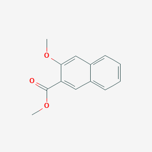 molecular formula C13H12O3 B088097 Methyl 3-methoxy-2-naphthoate CAS No. 13041-60-6