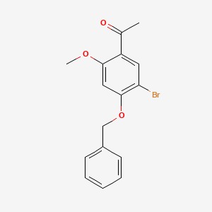 1-(4-(Benzyloxy)-5-bromo-2-methoxyphenyl)ethanone