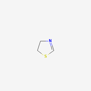 molecular formula C3H5NS B8809763 Thiazoline CAS No. 504-79-0
