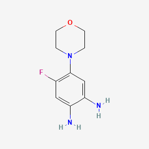 4-Fluoro-5-morpholin-4-ylbenzene-1,2-diamine