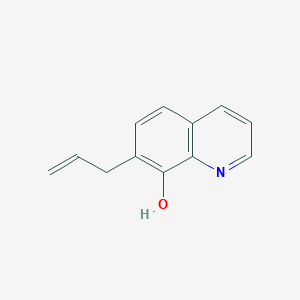 molecular formula C12H11NO B8809806 7-Prop-2-enylquinolin-8-ol CAS No. 5541-69-5
