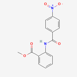 2-(4-Nitrobenzoylamino)benzoic acid methyl ester