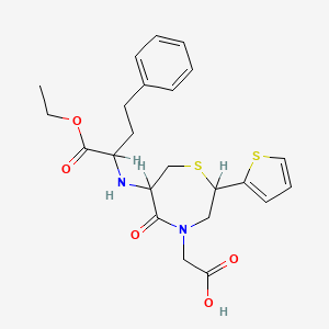 molecular formula C23H28N2O5S2 B8809937 Temocapril-d5 