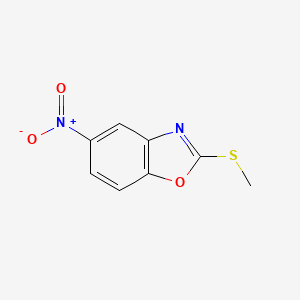 2-(Methylthio)-5-nitrobenzo[d]oxazole
