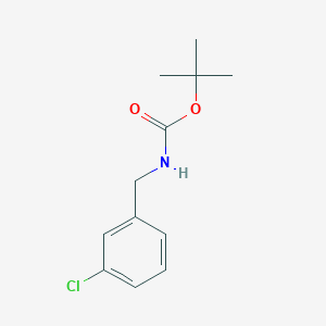 molecular formula C12H16ClNO2 B8809971 Tert-butyl 3-chlorobenzylcarbamate 