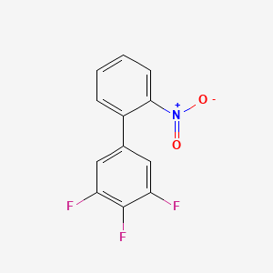 molecular formula C12H6F3NO2 B8809984 3',4',5'-Trifluoro-2-nitrobiphenyl CAS No. 1056196-56-5