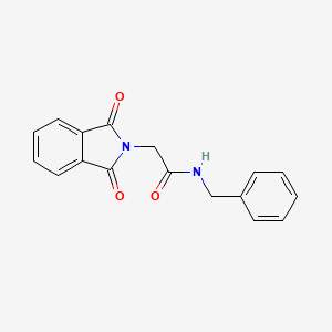 N-benzyl-2-(1,3-dioxoisoindol-2-yl)acetamide