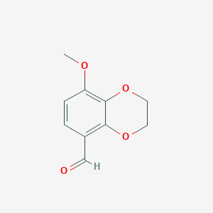 8-Methoxy-2,3-dihydrobenzo[b][1,4]dioxine-5-carbaldehyde