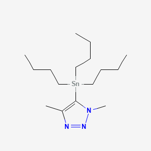 1,4-Dimethyl-5-(tributylstannyl)-1H-1,2,3-triazole