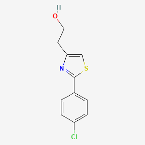 4-Thiazoleethanol, 2-(4-chlorophenyl)-
