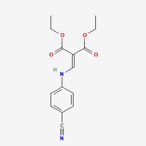 Diethyl (4-cyanophenylamino)methylenemalonate