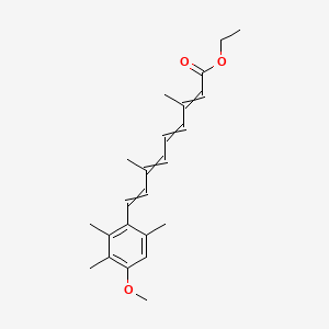molecular formula C23H30O3 B8810302 etretinate 