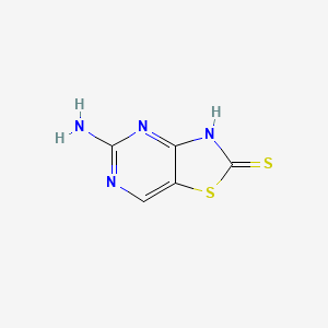 5-Aminothiazolo[4,5-d]pyrimidine-2(3H)-thione