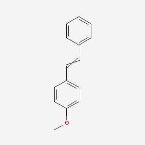 molecular formula C15H14O B8810331 1-Methoxy-4-styrylbenzene 