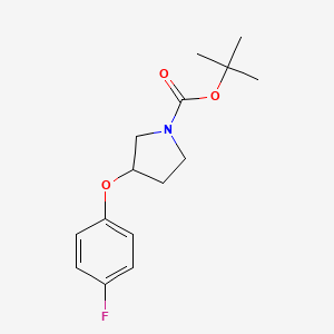 1-N-Boc-3-(4-Fluorophenoxy)pyrrolidine
