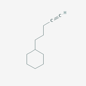 B8810510 5-Cyclohexyl-1-pentyne CAS No. 5963-75-7