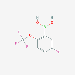 5-Fluoro-2-(trifluoromethoxy)phenylboronic acid