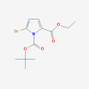 1-tert-Butyl 2-ethyl 5-bromo-1H-pyrrole-1,2-dicarboxylate