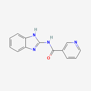 N-1H-benzimidazol-2-yl-3-Pyridinecarboxamide
