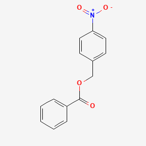 molecular formula C14H11NO4 B8810856 p-Nitrobenzyl benzoate CAS No. 4457-41-4