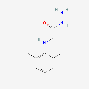 molecular formula C10H15N3O B8810889 2-(2,6-Dimethylanilino)acetohydrazide CAS No. 2370-48-1