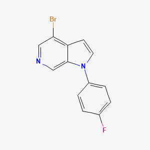 4-Bromo-1-(4-fluorophenyl)-1H-pyrrolo[2,3-c]pyridine