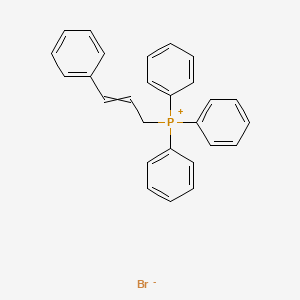 molecular formula C27H24BrP B8810944 triphenyl[(2E)-3-phenylprop-2-en-1-yl]phosphanium bromide 