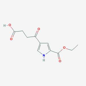 4-[5-(ethoxycarbonyl)-1H-pyrrol-3-yl]-4-oxobutanoic acid