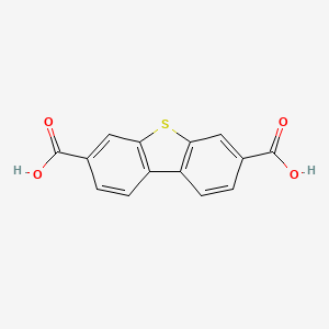 molecular formula C14H8O4S B8810957 Dibenzo[b,d]thiophene-3,7-dicarboxylic acid 