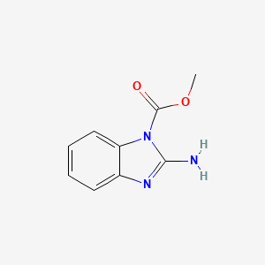 Methyl 2-amino-1H-benzo[d]imidazole-1-carboxylate