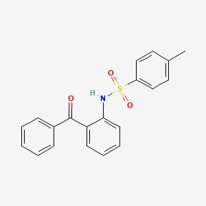 molecular formula C20H17NO3S B8811001 N-(2-Benzoylphenyl)-4-methylbenzenesulfonamide CAS No. 1859-71-8