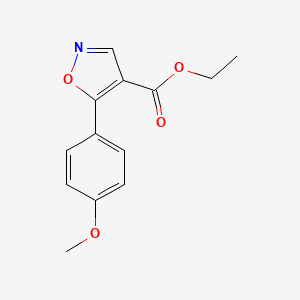 Ethyl-5-(4-methoxyphenyl)-isoxazole-4-carboxylate