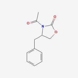 molecular formula C12H13NO3 B8811130 3-Acetyl-4-benzyl-oxazolidin-2-one 